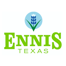 Ennis TX city logo